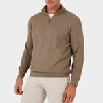 Gestrickter Half-Zip-Pullover - Benjamin