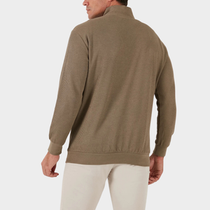 Gestrickter Half-Zip-Pullover - Benjamin