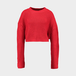 Gestrickter Cropped Pullover -  Beatrice