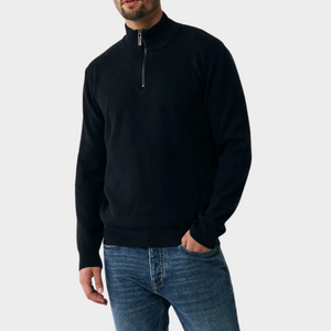 Gestrickter Half-Zip Pullover - Vince