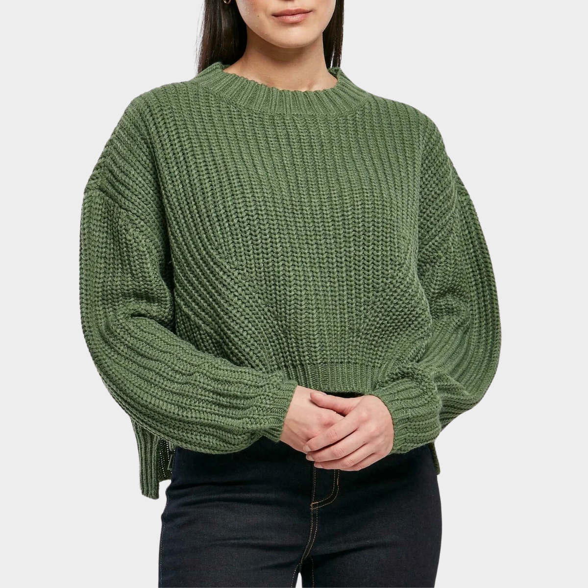 Gestrickter Cropped Pullover -  Beatrice