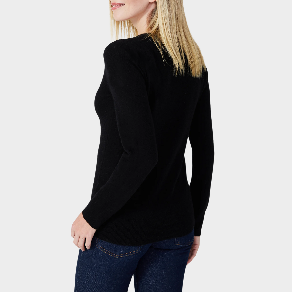 Eleganter V-Ausschnitt Pullover -  Charlotte