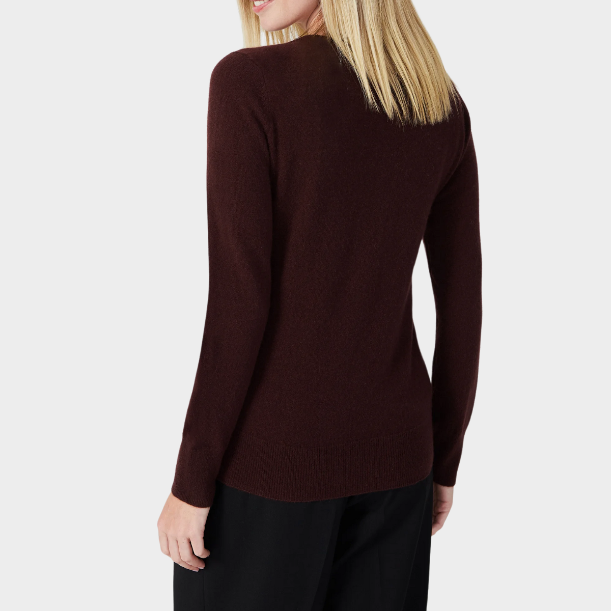 Eleganter V-Ausschnitt Pullover -  Charlotte