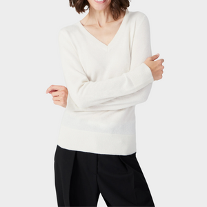 Eleganter V-Ausschnitt Pullover -  Charlotte