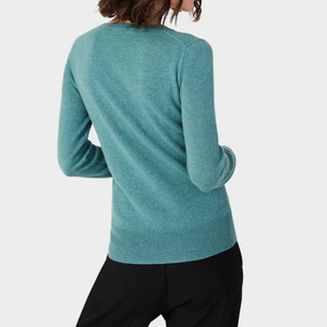 Eleganter V-Ausschnitt Pullover -  Charlotte