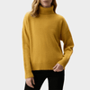 Farbiger Rollkragenpullover - Marie