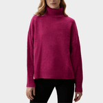 Farbiger Rollkragenpullover - Marie