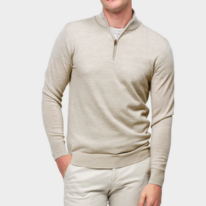 Half-Zip Strickpullover - Nico