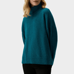 Farbiger Rollkragenpullover - Marie