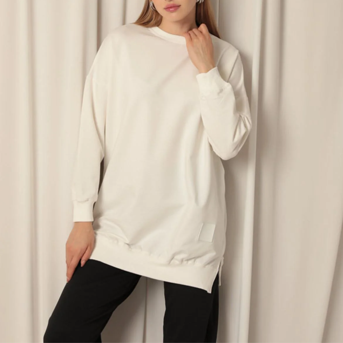 Weit geschnittener Pullover - Marlene