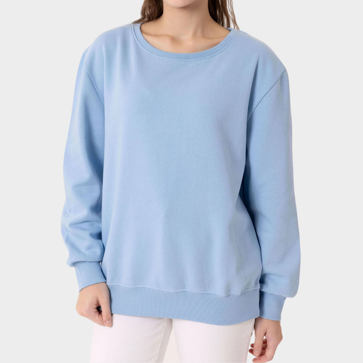 Sweatshirt mit Rundhalsausschnitt - Emilia