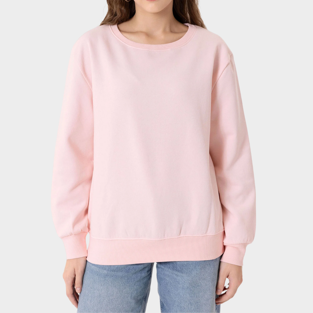 Sweatshirt mit Rundhalsausschnitt - Emilia