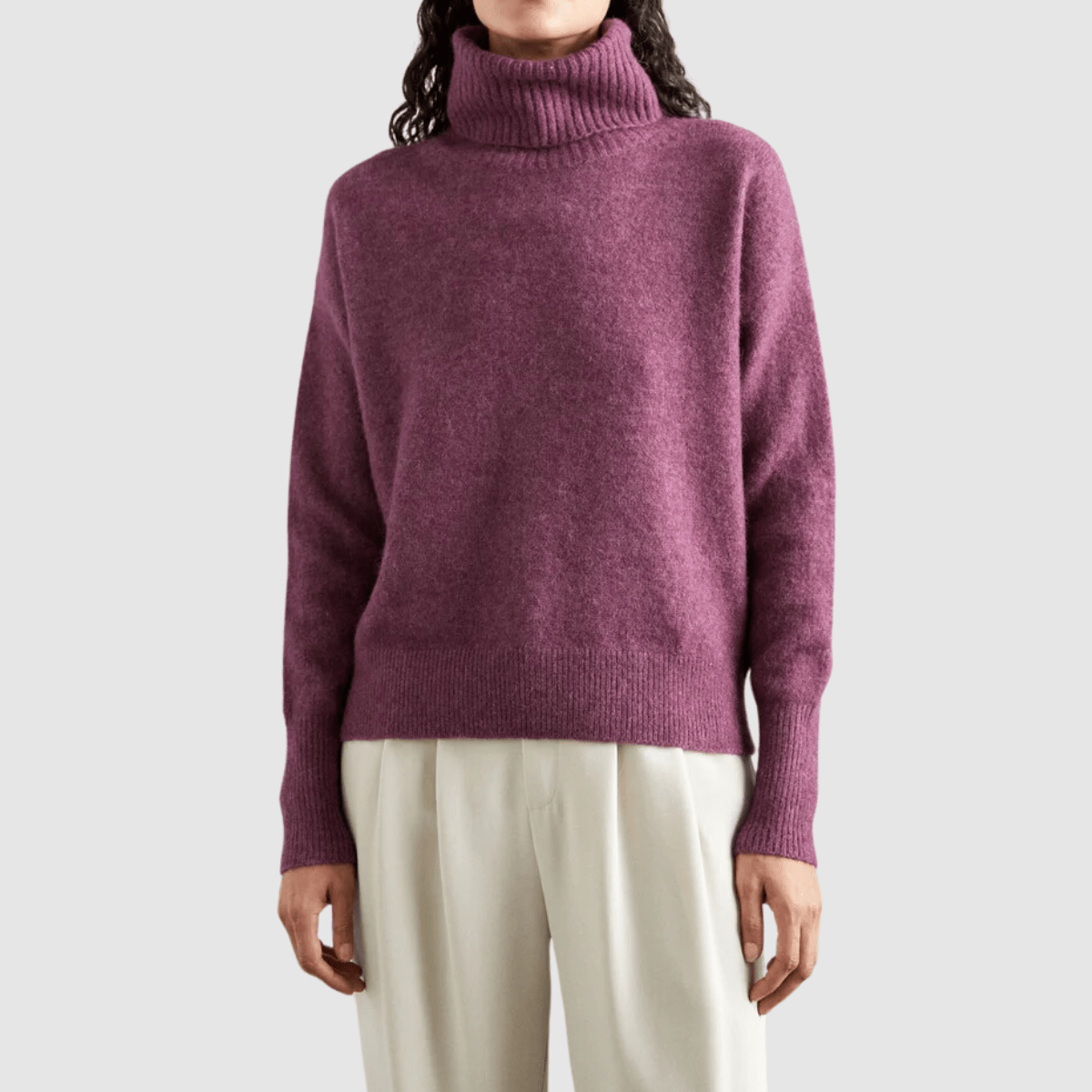 Rollkragen Pullover - Clara