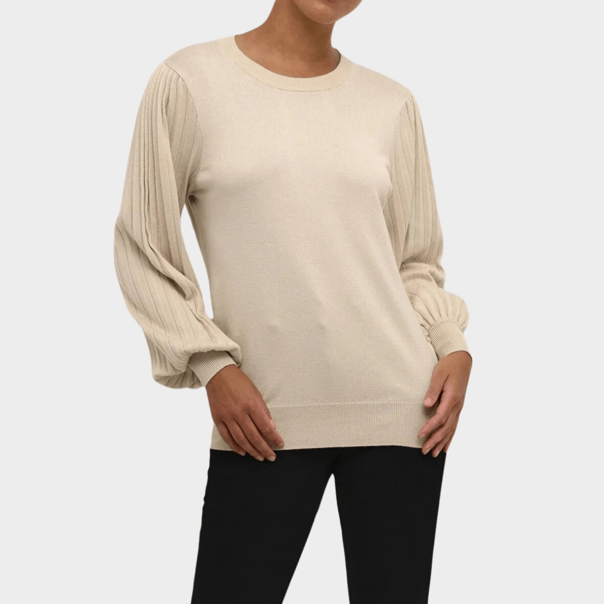 Pullover mit Faltenärmeln - Charlotte