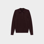 Langarm Polo Pullover - Florian