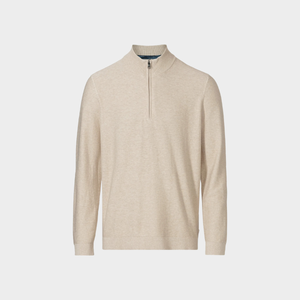 Luxuriöser Halb-Zip Pullover - Tobias