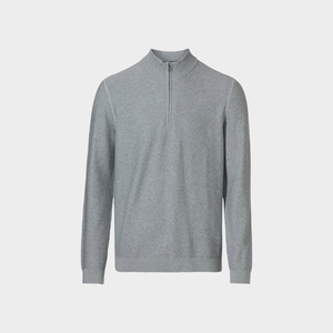 Luxuriöser Halb-Zip Pullover - Tobias