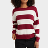 Gestreifter Strickpullover - Mila