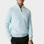 Gestrickter Half-Zip-Pullover - Emil