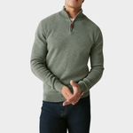 Gestrickter Half-Zip-Pullover - Emil