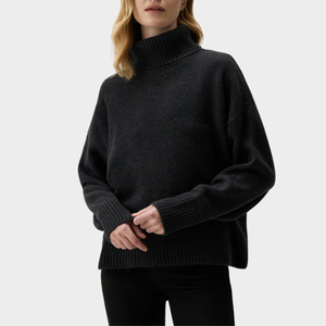 Farbenfroher Rollkragenpullover - Olivia