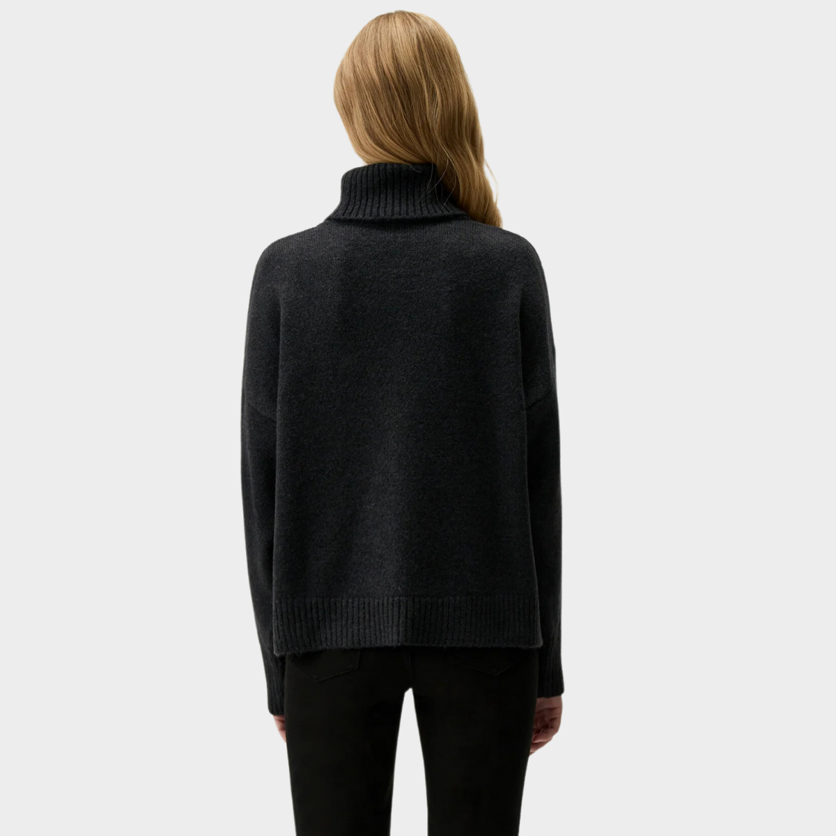 Farbenfroher Rollkragenpullover - Olivia