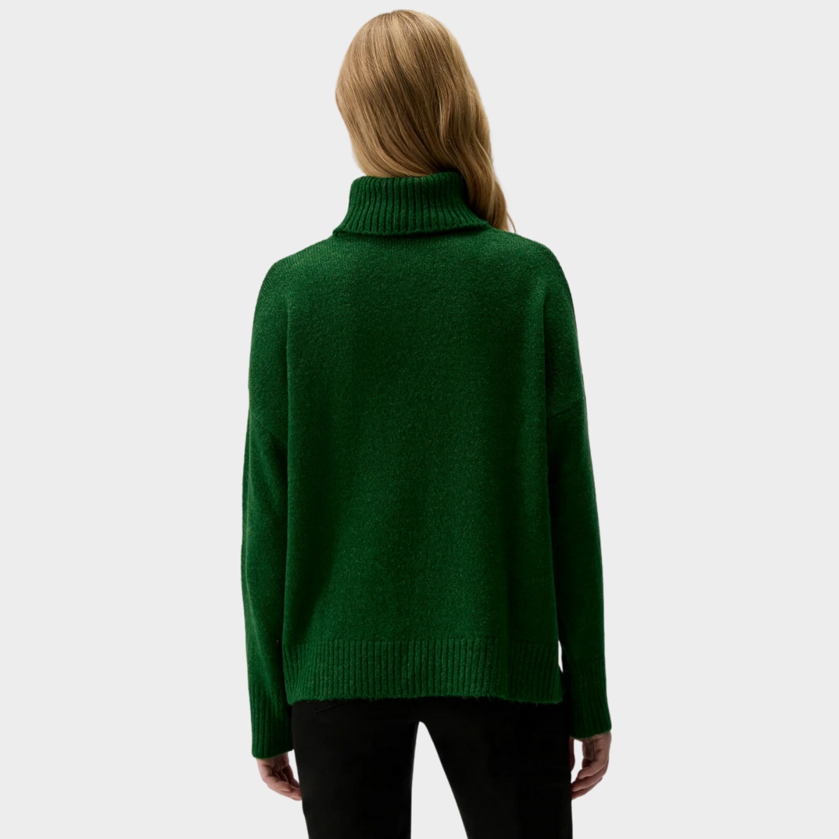 Farbenfroher Rollkragenpullover - Olivia