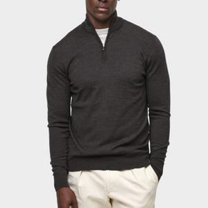 Half-Zip Strickpullover - Nico